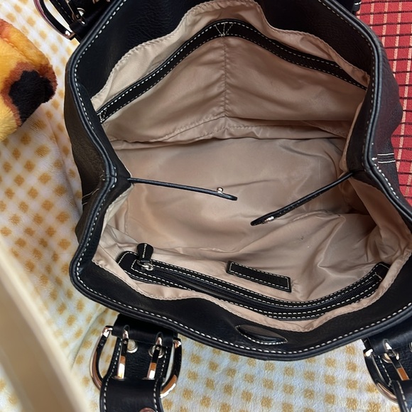 Tignanello shoulder bag Black leather - Picture 3 of 10